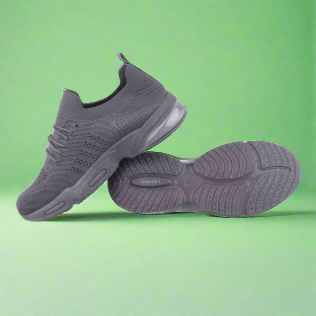 Grey Unisex Comfitz Walker Sneakers